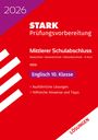 : STARK Lösungen zu Englisch E-Kurs - Mittlerer Schulabschluss (MSA) 2026 NRW - Prüfungsvorbereitung, Buch
