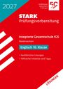 STARK Prüfungsvorbereitung, Englisch 10. Klasse, integrierte Gesamtschule, Niedersachsen, rote und blaue Farbblöcke.
