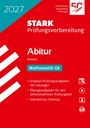 2027, STARK Prüfungsvorbereitung Abitur Hessen, Mathematik GK. Roter Hintergrund, Logo oben rechts.