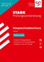 2027, STARK Prüfungsvorbereitung, Hauptschulabschluss Hessen, Mathematik. Rotes Cover mit grafischen Elementen.