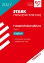 STARK Prüfungsvorbereitung, Hauptschulabschluss Hessen Englisch. Rotes Cover, LÖSUNGEN in der Ecke.