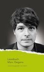 Lesebuch Marc Degens, zusammengestellt vom Autor. Schwarz-weiß Porträt eines Mannes mit kurzem, dunklem Haar.