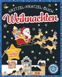 : Kritzel-Kratzel-Buch Weihnachten. Für Kinder ab 5 Jahren, Buch