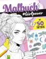 Schwager & Steinlein Verlag: Malbuch Girlpower mit 50 Tattoos, Buch