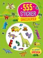 : 555 Sticker Dinosaurier, Buch