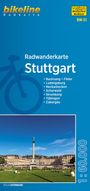 : Bikeline Radwanderkarte Stuttgart 1 : 60 000, KRT