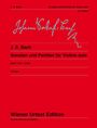 Johann Sebastian Bach: Sonaten und Partiten, Noten