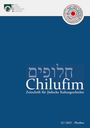 "Chilufim: Zeitschrift für Jüdische Kulturgeschichte" in weißer Schrift auf blauem Hintergrund, Logo der Universität Salzburg oben links.