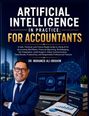 Text: "Artificial Intelligence in Practice: For Accountants. Dr. Mohamed-Ali Ibrahim." Ein Mann in Anzug, Laptop, Diagramme.