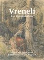 Text: Vreneli. Ein Alpenmärchen. Erzählt von Jakob Streit. Bilder von Clara von Rappard.  
Illustration: Frau im Wald mit Zwerg.