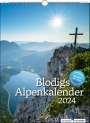 Andrea Strauß: Blodigs Alpenkalender 2024, KAL