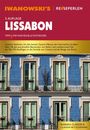 Text: "IWANOWSKI'S REISEPERLEN 3. AUFLAGE LISSABON". Beschreibung: Blau-weiße Fassade mit grünen Fenstern und Balkons.