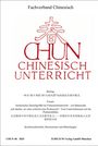 Fachverband Chinesisch, großes rotes Logo mit chinesischem Zeichen, Themen: Beitrag, Forum, Konferenzberichte. CHUN 40 · 2025.
