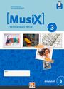 Markus Detterbeck: MusiX 3 (Ausgabe ab 2019) Schülerarbeitsheft 3, Buch