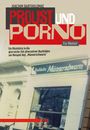 „Proust und Porno. Ein Memoir.“ Oben ein altes Buchladenschild „Buchladen Männerschwarm“. Vintage-Stil.
