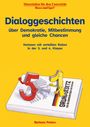 Barbara Peters: Dialoggeschichten über Demokratie, Mitbestimmung und gleiche Chancen, Buch