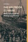 Titel: "Das Weltreich zu Hause: Wilhelmshaven und der deutsche Imperialismus". Historisches Foto von Menschenmenge und Schiff.