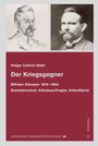 Holger Czitrich-Stahl: "Der Kriegsgegner" behandelt Wilhelm Dittmann, Sozialdemokrat und Antimilitarist. Links Skizze, rechts Foto.