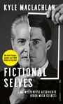 Text: "Kyle MacLachlan - Der Kult-Schauspieler aus Twin Peaks & Fallout. Fictional Selves. Eine mysteriöse Geschichte (über mich selbst)." 

Beschreibung: Ein zerrissenes Porträtbild, das zwei Gesichtshälften zeigt.