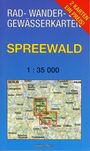 : Spreewald 1 : 35 000 Rad-, Wander- und Gewässerkarten-Set, KRT