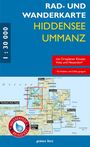 Rad- und Wanderkarte Hiddensee, Ummanz 1 :30.000, KRT