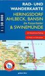 Rad- und Wanderkarte Heringsdorf, Ahlbeck, Bansin - Die Kaiserbäder und Swinemünde, KRT
