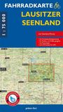 Fahrradkarte Lausitzer Seenland 1:75.000, KRT
