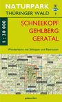 Wanderkarte Schneekopf/Gehlberg/Gräfenroda 1:30 000, KRT