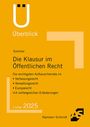 Christian Sommer: Die Klausur im Öffentlichen Recht, Buch