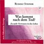 Rudolf Steiner: Was kommt nach dem Tod?, Buch