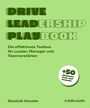 Text: "DRIVE LEADERSHIP PLAYBOOK" und "Die effektivste Toolbox für Leader, Manager und Teamverstärker." In Grün gehalten.