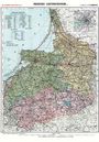 Friedrich H. Handtke: Historische Karte: Provinz Ostpreussen ­ um 1910 (Plano), KRT
