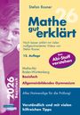Stefan Rosner: Mathe gut erklärt 2026 Basisfach Baden-Württemberg Gymnasium, Buch
