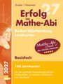"Erfolg im Mathe-Abi", Lernkarten für Baden-Württemberg, Basisfach, 168 Karten. Links Daumen hoch, rechts Logo.