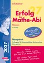 "Erfolg im Mathe-Abi", Hessen, Übungsbuch für 2027 Leistungskurs, Daumen hoch Symbol links neben Text.