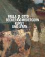 „PAULA BECKER & OTTO MODERSOHN KUNST UND LEBEN“. Eindrucksvolle, abstrakte Malerei mit Erdtönen und Texturen.