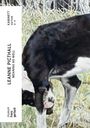Texte: "Kabinett Edition No 19", "Leanne Picthall Meaning So Well", "museum franz gertsch". Gemälde mit Hund in Wiese.