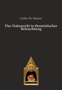 Gallus M. Manser: Das Naturrecht in thomistischer Beleuchtung, Buch