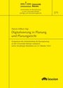 Titel: Digitalisierung in Planung und Planungsrecht. Veranstaltung: Symposium am 25. Oktober 2024. Gelber Hintergrund.