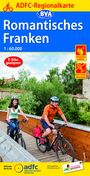 : ADFC-Regionalkarte Romantisches Franken, 1:60.000, reiß- und wetterfest, GPS-Tracks Download, KRT