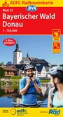 : ADFC-Radtourenkarte 23 Bayerischer Wald Donau 1:150.000, reiß- und wetterfest, GPS-Tracks Download, KRT