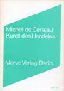 Michel de Certeau: Kunst des Handelns, Buch