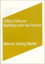 Gilles Deleuze: Bartleby oder die Formel, Buch