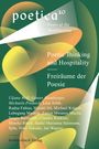 Jan Wagner: Poetic Thinking and Hospitality - Freiräume der Poesie, Buch