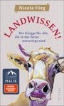 Nicola Förg: Landwissen!, Buch