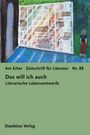 : Am Erker - Zeitschrift für Literatur, Buch