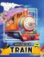 Tobba: Train Coloring Book for Boys, Buch