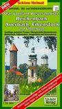Wander-, Ski- und Radwanderkarte Östliches Vogtland, Westerzgebirge, Reichenbach, Auerbach, Eibenstock und Umgebung, KRT