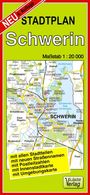 : Stadtplan Schwerin 1 : 20 000, KRT