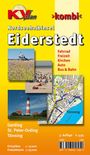: Eiderstedt (St. Peter Ording, Tönning und Garding), KVplan, Radkarte/Freizeitkarte/Stadtplan, 1:30.000 / 1:15.000, KRT